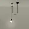 Závesné svietidlo EDISON 1 čierne 1xE27 15W tkanina/oceľ Náhľad obrázku produktu 16