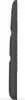 Side view of a black remote control. Produktbild-Vorschau