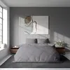 3 teilige Bettwäsche 200x200 cm Mikrofaser Premium Damast Produktbild-Vorschau 3