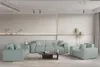 Sofa Designersofa CELES PREMIUM 3-Sitzer in Stoff Scala Produktbild-Vorschau 3