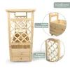 holz4home® Pflanzkasten XL mit Dach aus Tannenholz inkl. Produktbild-Vorschau 6