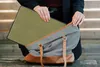 Pouzdro na notebook 13 palců Kůže - zelená - zvířecí kůže Náhled obrázku produktu 6