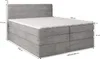 Masseno Boxspringbett LUNERA 140x200 cm Komplett-Set mit Produktbild-Vorschau 7