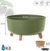 Vaso Gracyeen verde terra 38 cm Anteprima dell’immagine prodotto 8