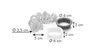 Tescoma 630910, Hnedá, Biela, Žltá, Plast, 6 cm, 6 cm Náhľad obrázku produktu 4