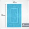 Badematte Badvorleger 2er Pack 50x80cm, 100% Baumwolle, Produktbild-Vorschau 3