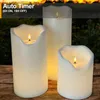 XXL Outdoor LED Kerze – Flackerlicht mit 3D-Effekt, IP44 Produktbild-Vorschau 3