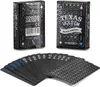 Carte da poker nere Deluxe Anteprima dell’immagine prodotto 1
