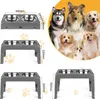 Hundenapf mit 2 Edelstahlnäpfen für Hunde 4 Produktbild-Vorschau 4