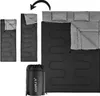 GOPLUS Doppelschlafsack mit 2 Kissen, 220x150cm Schlafsack Produktbild-Vorschau 1