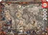 EDUCA Puzzle Pirátská mapa 2000 dílků Náhľad obrázku produktu 2