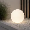 LUMILED Stein Kugelleuchte Außen 30cm Außenkugelleuchte Produktbild-Vorschau 1