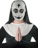 Dämonische Nonnen-Maske für Damen Halloween-Maske Produktbild-Vorschau 1