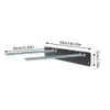 FATIVO XL Porte-outils 43x6,5 cm, Support en Métal pour Voir les images du produit 8
