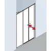 Kermi N2PFL1101811K Pendeltür Nova 2000 PFL 1100x Produktbild-Vorschau 2