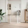 vidaXL 3-częściowa składana bramka dla psa biała 150 cm z Podgląd zdjęcia produktu 3
