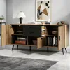 Merax Sideboard Kommode mit 2 Schubladen und 3 Türen, Produktbild-Vorschau 3