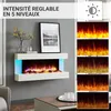 Fuoco elettrico Balderia Helia bianco 2000 Watt incl. Anteprima dell’immagine prodotto 4