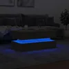 vidaXL Couchtisch mit LED-Leuchten Sonoma-Eiche 90x50x40 cm Produktbild-Vorschau 5