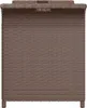 vidaXL Panca da giardino con cuscini Marrone 116x46x57 cm Anteprima dell’immagine prodotto 5