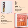Klarstein Mini Frigo de Chambre de 38L pour Boissons et Voir les images du produit 4
