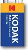 Kodak - Batteria Alcaline Max 9V Lr61 Anteprima dell’immagine prodotto 2