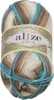 Filato DIVA BATIK - 100g / 350 m - Bianco,Beige,Turchese Anteprima dell’immagine prodotto 1