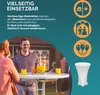 People at an outdoor party with a table and drinks. Anteprima dell’immagine prodotto