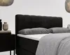 Boxspringbett mit Matratze 140x200 Forte - Doppelbett, Produktbild-Vorschau 4