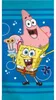 Asciugamano da bagno Spongebob blu 70 x 140 cm Anteprima dell’immagine prodotto 1