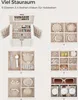 A collage of images showcasing a white jewelry box and various jewelry items. Produktbild-Vorschau