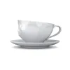 FIFTYEIGHT Kaffeetasse 200ml - Glücklich weiß Produktbild-Vorschau 6