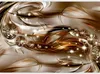 Vlies Fototapete - Chocolate Tide 100x70 cm Abstrakt Produktbild-Vorschau 5