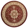 Dywan ROYAL ADR koło wzór 521 bordo czerwony koło 150 cm Podgląd zdjęcia produktu 2
