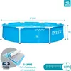 INTEX Frame Pool 28205NP Ø244x51cm – Aufstellpool mit Produktbild-Vorschau 3