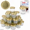 100er Set Sturzglas 230 ml To 82 goldener Deckel incl. Produktbild-Vorschau 2