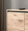TV-Lowboard "Delio" in Viking Eiche TV Unterschrank 184 cm, Produktbild-Vorschau 3