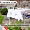 8 Stück Tischdeckenbeschwerer Blattmuster für Draußen Produktbild-Vorschau 4