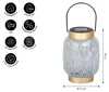 Dehner Solar-Laterne Lea, Gartenleuchte mit warmweißem Produktbild-Vorschau 2
