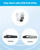 A marketing image showing a ZOSI PoE IP camera and two ZOSI NVR systems. Produktbild-Vorschau