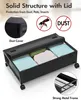 2er Pack Unterbettkommode Schwarz Unterbettbox Unterbett Produktbild-Vorschau 9