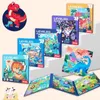 Magnetisches Puzzle - Märchen - 3 in 1 Buch - Level 4 - Produktbild-Vorschau 3