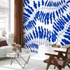 Selbstklebende Folie Fototapete - Blue Fern 343x245 cm Produktbild-Vorschau 1