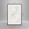 Gerahmtes Poster - Schwarzer Rahmen - Minimalismus Körper Produktbild-Vorschau 5