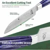 Nôž Fullhi Santoku, 5 palcov, kuchynský nôž, viacfarebný, z Náhľad obrázku produktu 4