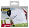 Dérouleur de table Scotch™ au motif chien + ruban adhésif Voir les images du produit 5