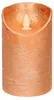 Kerzenwachs rustikale bewegliche Flamme 7,5x12,5 cm Kupfer Produktbild-Vorschau 9