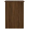 Scrivania in rovere marrone 100x55x75 cm materiale in legno Anteprima dell’immagine prodotto 5