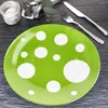 Pula zielone kropki 6x talerz obiadowy Ø27cm porcelana 6 Podgląd zdjęcia produktu 2