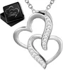 Damen Herz Kette mit Anhänger echt 925 Silber Frauen Produktbild-Vorschau 1
